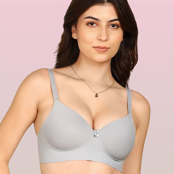 Intimist Bonded Padded Everyday Bra (IS-5991-GREY)