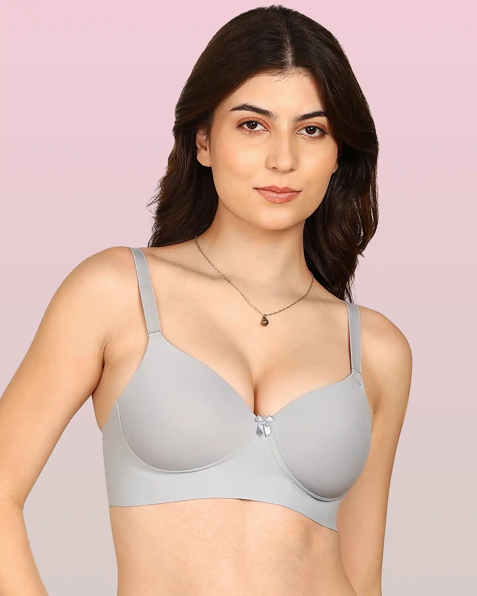 Intimist Bonded Padded Everyday Bra (IS-5991-GREY)
