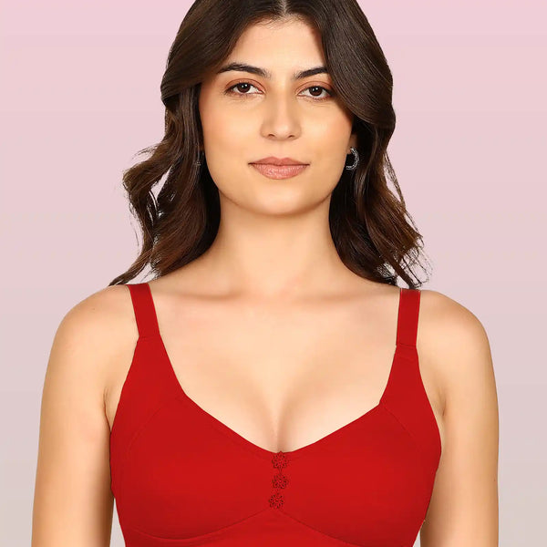 Intimist Bonded Non-Padded Minimiser (IS-405-RED)