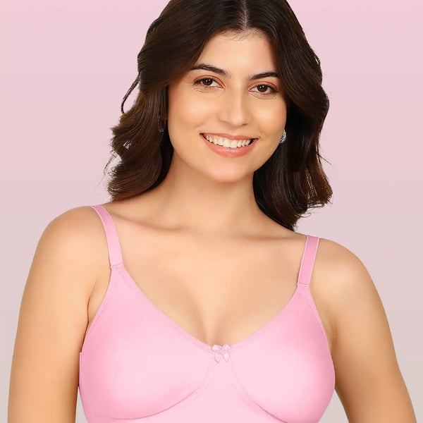 Intimist Bonded T-Shirt Bra (IS-352-Pink)