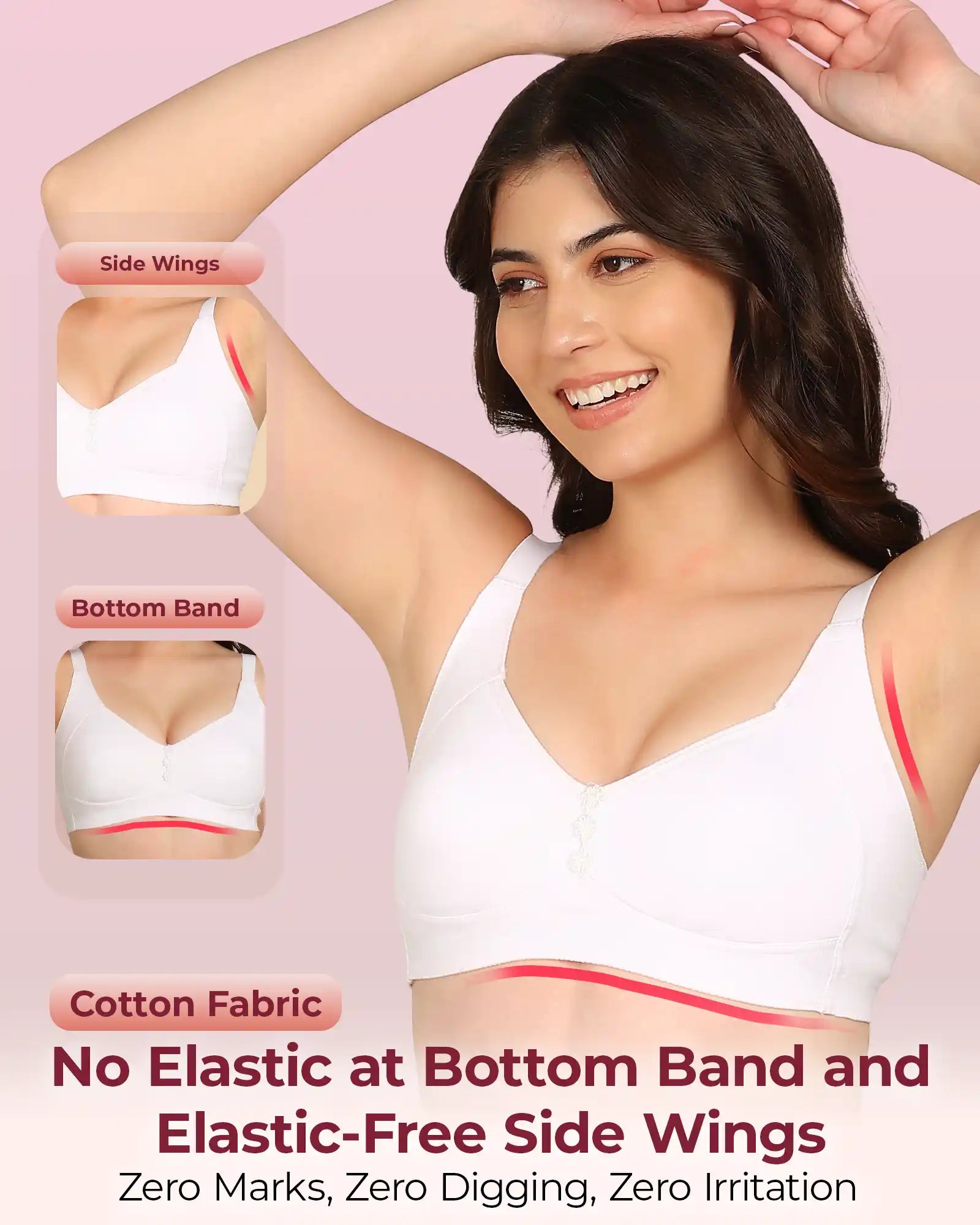 Intimist Bonded Non-Padded Minimiser (IS-405-WHITE)