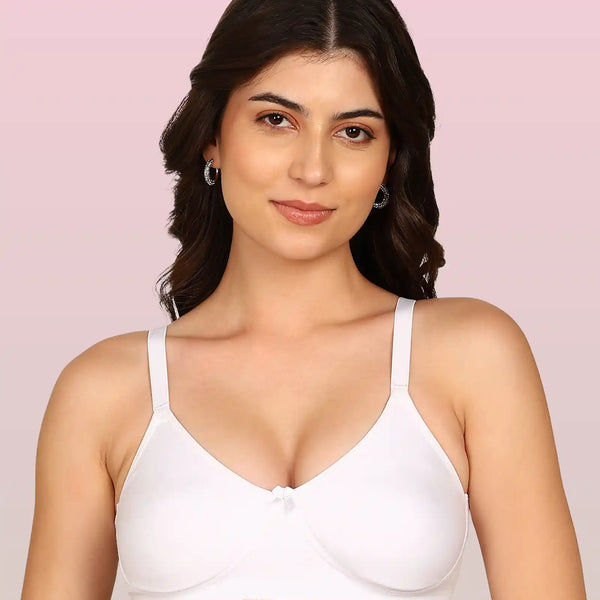 Intimist Bonded T-Shirt Bra (IS-352-White)