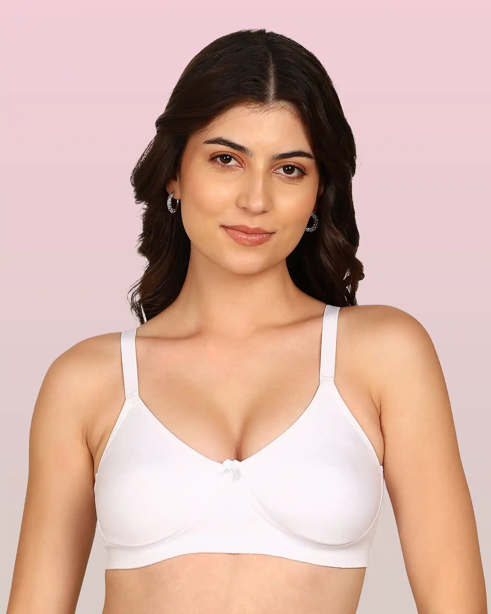 Intimist Bonded T-Shirt Bra (IS-352-White)